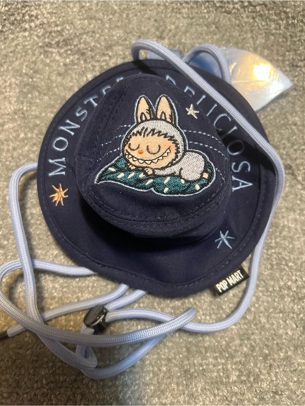 Labubu Mini Hat Lanyard